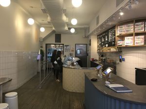 Interior  at Van Leeuwen Ice Cream - Ludlow in New York City
