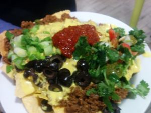 Black bean tacos at Sunshine's Health Food Store and Vegetarian Deli in Houston
