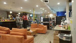 Sitting Area at Sunshine's Health Food Store and Vegetarian Deli in Houston