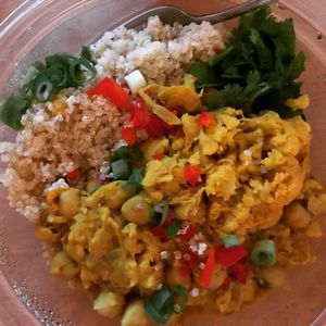 Buddha bowl at Superfood Boutique in Tel Aviv