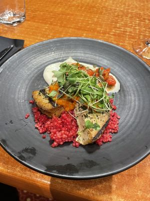 tofu dish  at Stone's in Helsinki