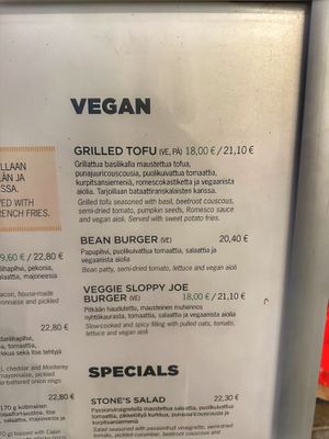   at Stone's in Helsinki