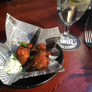 Excellent fried cauliflower at Stone's in Helsinki