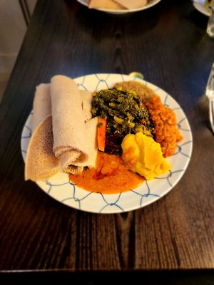 Small vegan combo at Mother of Coffee in Wellington