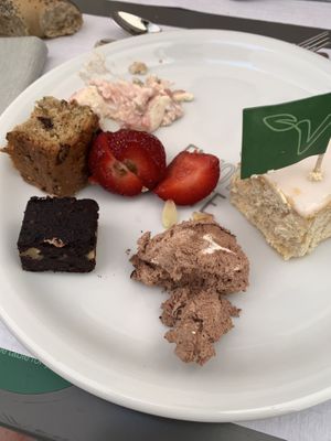 Sweet selection at the Brunch   at HILTL - Sihlstrasse in Zurich