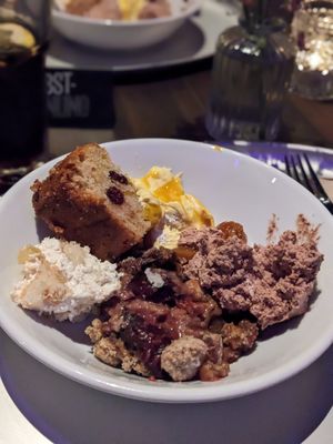 Dessert at HILTL - Sihlstrasse in Zurich