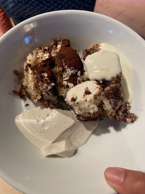 Vegan Tiramisu, Cake and Panna Cotta at HILTL - Sihlstrasse in Zurich