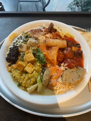 Vegan buffet at HILTL - Sihlstrasse in Zurich