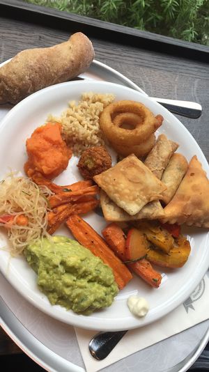 Amazing food! at HILTL - Sihlstrasse in Zurich