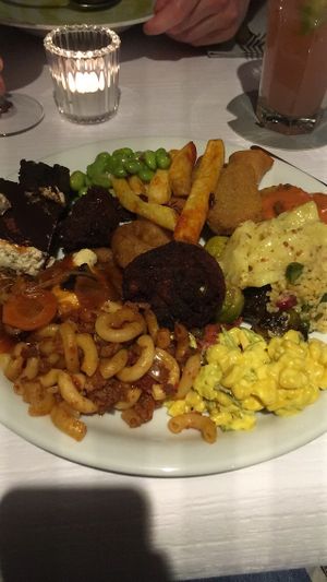 Eine Auswahl vom Buffet at HILTL - Sihlstrasse in Zurich