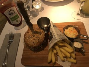 Green Burger  at HILTL - Sihlstrasse in Zurich