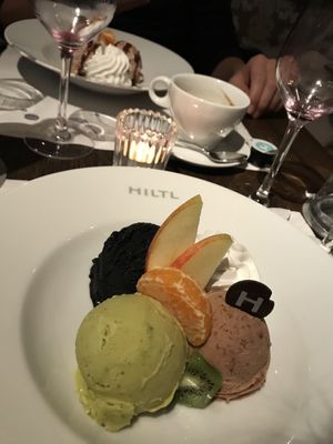 vegan ice cream 👍🏻 at HILTL - Sihlstrasse in Zurich