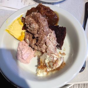 vegan desserts!! at HILTL - Sihlstrasse in Zurich