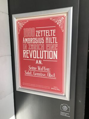 Thats it :) at HILTL - Sihlstrasse in Zurich