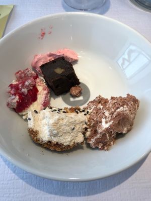 Desserts at HILTL - Sihlstrasse in Zurich