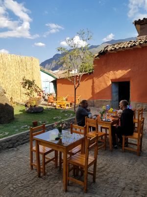 Garden at Kawsaytika in Calca