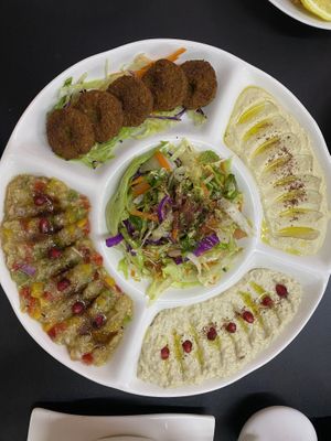 Appetizer platter   at Rubin Mardini in Penang