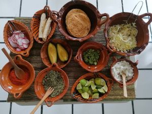 POZOLEEEEEE vegano at La Garnacheria Vegana in Cuernavaca