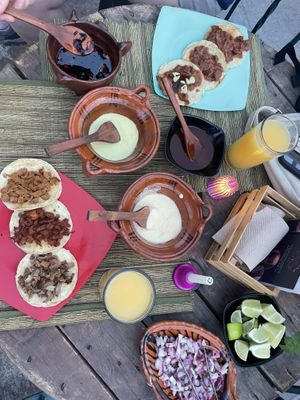   at La Garnacheria Vegana in Cuernavaca