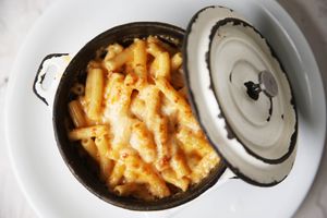 Mac and cheese  at The Laundrette in Chorlton