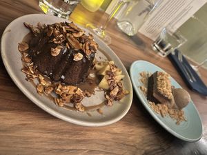 Spice Date Cake & Chocolate Torte  at Firefly in San Francisco