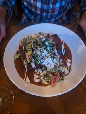 Enchiladas - good but no better than others I've had at Firefly in San Francisco