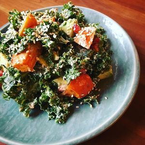 persimmon salad at Firefly in San Francisco