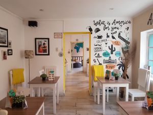 3rd floor at Cafe del Mundo in La Paz