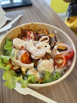   at Cafe del Mundo in La Paz