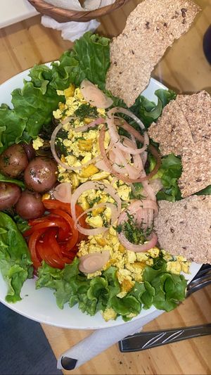   at Cafe del Mundo in La Paz