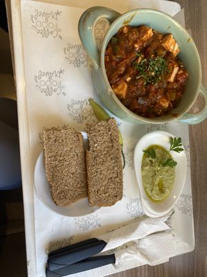   at Cafe del Mundo in La Paz