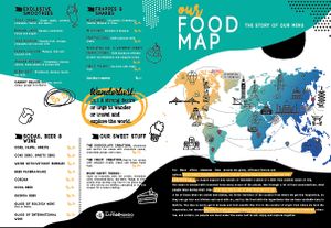 Menu at Cafe del Mundo in La Paz