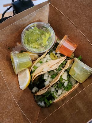 Rajas, nopales, y champiñones at Cocina Luchadoras in Baltimore