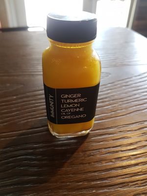 Immunity wellness shot  at E+ROSE Wellness Cafe - Gulch in Nashville