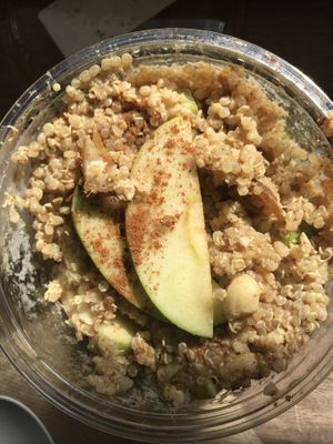 Breakfast Quinoa Bowl is so good! at E+ROSE Wellness Cafe - Gulch in Nashville