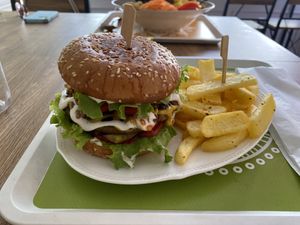 Burger   at Vegan a la Turca in Bodrum