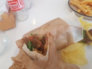 Delicious doner kebab ! at Vegan a la Turca in Bodrum