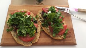 Grilled Tofu at Vegan a la Turca in Bodrum