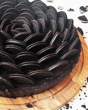 Vegan cake at Vegan a la Turca in Bodrum