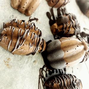 Chocolate bites at Vegan a la Turca in Bodrum