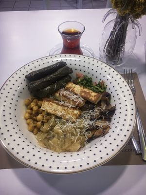 Buddha bowl at Vegan a la Turca in Bodrum