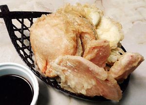 Assorted Vegetable Tempura at Osaka Japanese Restaurant in Sundre