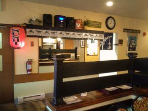 Front of restaurant at Osaka Japanese Restaurant in Sundre