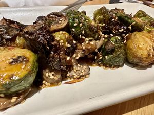 Brussels Sprouts  #Veganuary at True Food Kitchen in The Woodlands