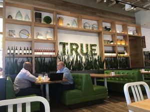 Interior wall  at True Food Kitchen in The Woodlands