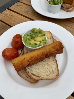 This plus mug soy latte was $28.50 at Hobson in Rosebud