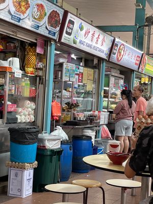 Stall front   at Miao Xiang Vegetarian 妙香 in East Singapore