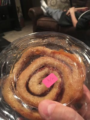 Caramel Rolls, I bought 2, shoved them into the same box at DeVine Delights in Rapid City