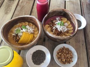 Amazing smoothie bowls at Hoy Panga in Boracay