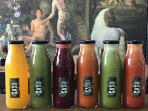Juice Cleanse anyone  at Sasu Juice Bar in Zurich